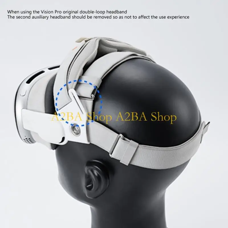 

A2BA Иммерсивные игровые повязки на голову для VR-гарнитур, ремешок на голову с поддержкой Optimals для энтузиастов виртуальной