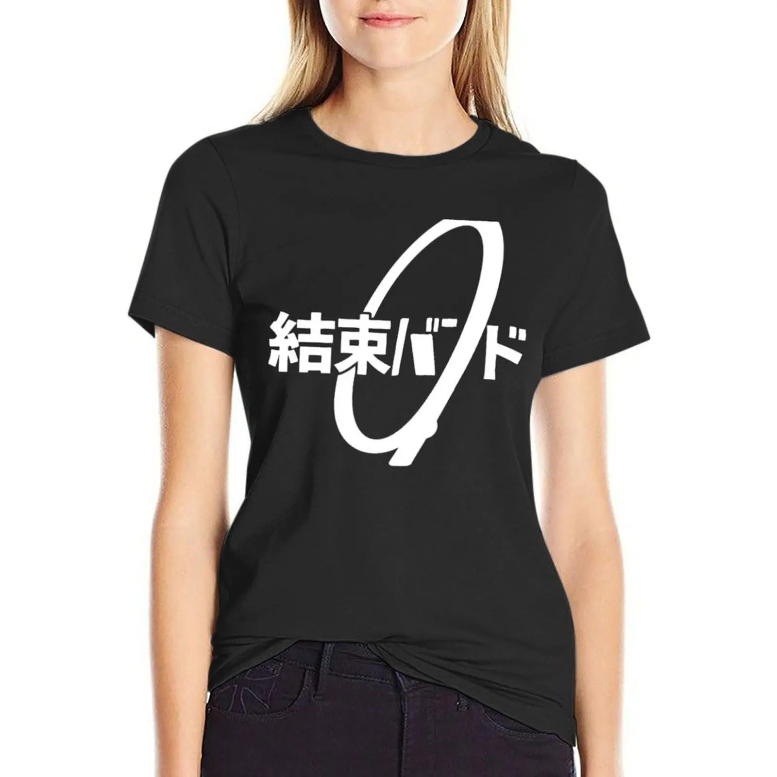 BOCCHI THE ROCK! Kessoku Band T-Shirt summer tops kawaii clothes t shirts for Women loose fit