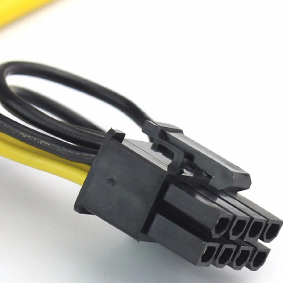 1Pcs Power Supply Cable 6+2 Pin Card Line 1 To 3 6Pin+ 2Pin Adapter Cable 12AWG+18AWG Splitter Wire for Miner Mining BTC