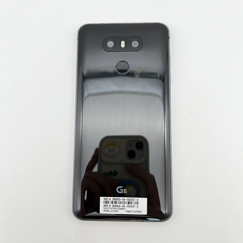 مفتوح الأصلي LG G6 H871/H872/H873/H870DS 32GB 4GB RAM بصمة 5.7 بوصة 13MP أندرويد