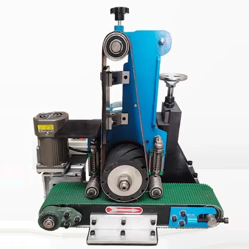 Fully Automatic Surface Polishing Machine, Small Desktop Metal Abrasive Belt Grinding and Rust Removal, Stainless Steel Plate