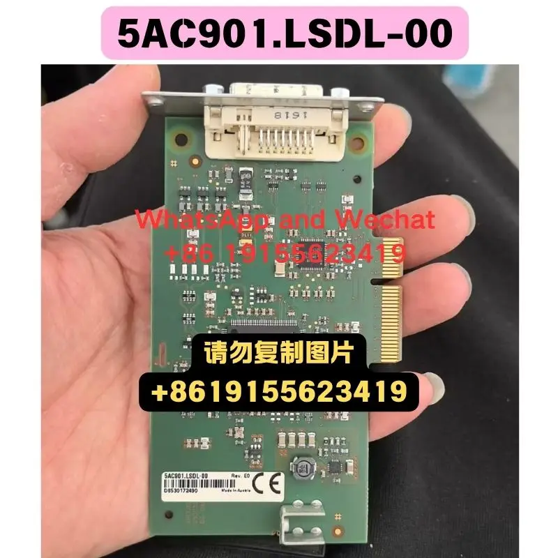 

Б/у 5AC901.LSDL-00 Коммуникационная карта Функциональный тест ОК Быстрая доставка
