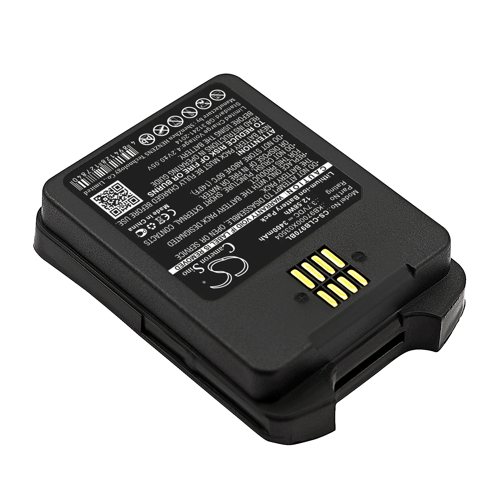 Barcode Scanner Battery For  CipherLAB BA-0083A6  BA-0085A4  KB97000X03504  CipherLAB 9700