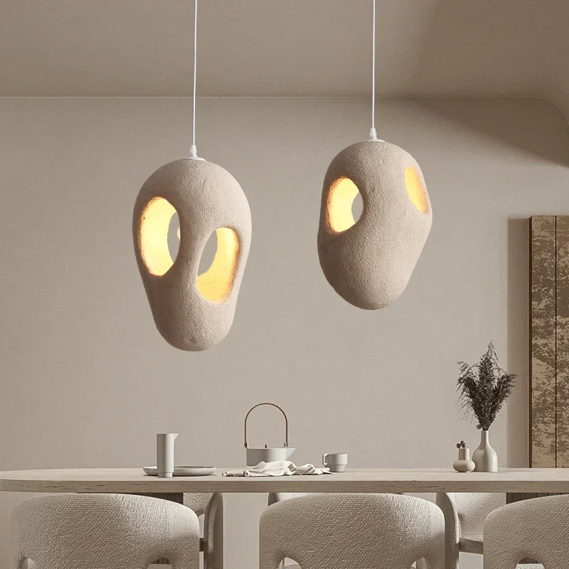 

Creative Wabi Sabi LED Pendant Chandelier for Living Dining Bedroom Kitchen Home Decor Hanging Lighting Fixture Pendant Light