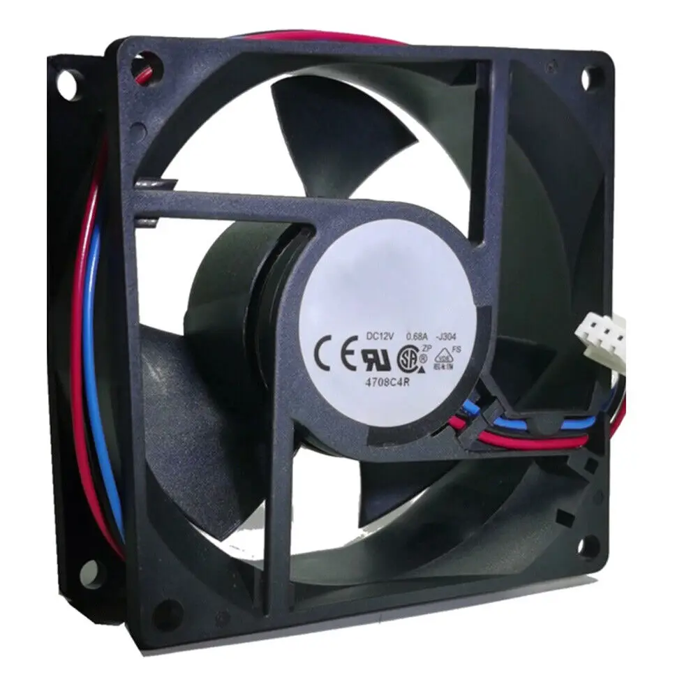 Server Cooling Fan for Delta DC12V 0.68A 8032 8CM 3 wire EFB0812EHF