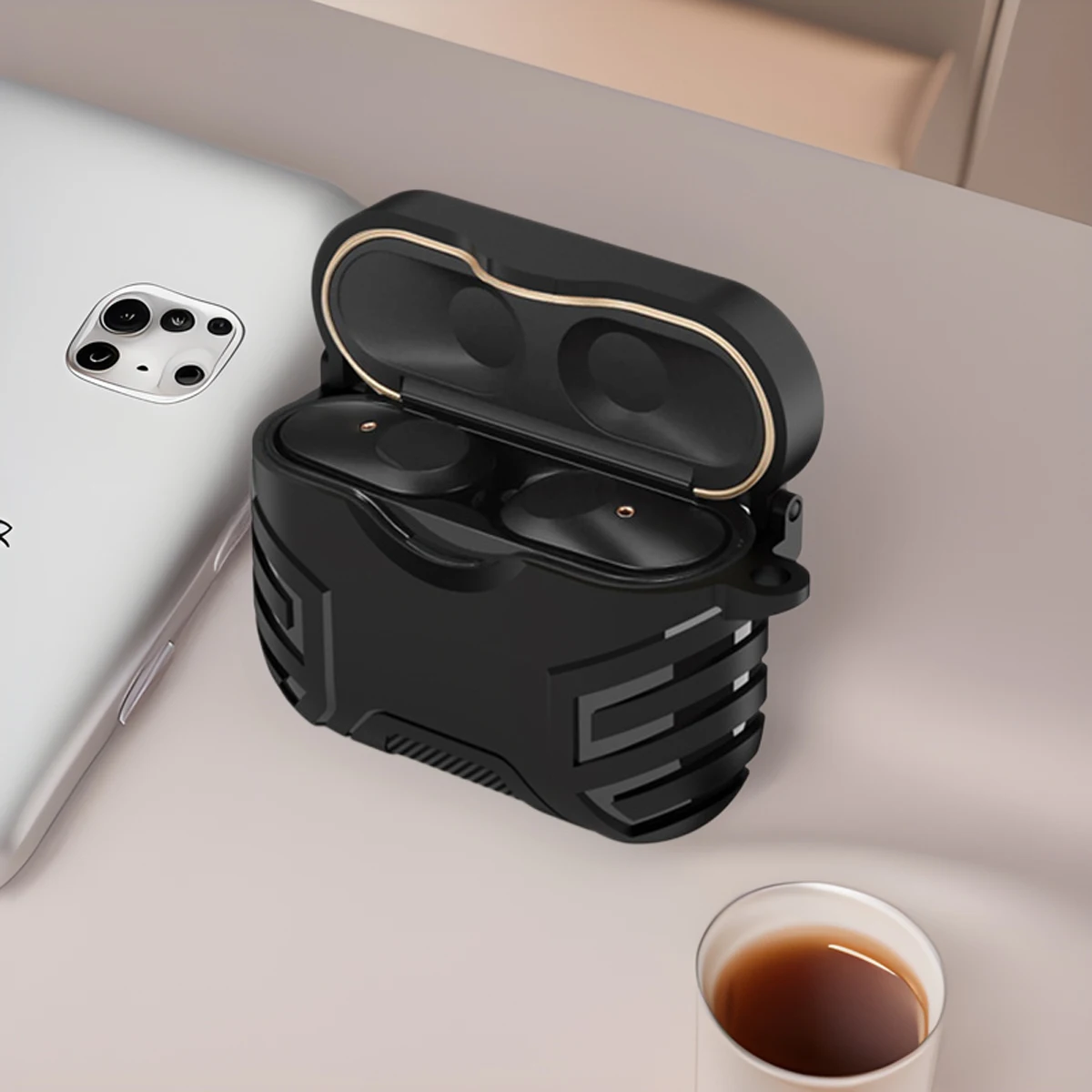 Integrated Protective Case for Sony WF-1000XM3 Wireless Bluetooth TPU Earphone case