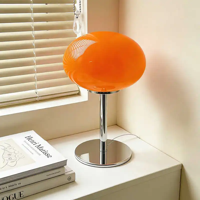 

Girl's Lollipop Bauhaus Table Lamp - Post-Modern Minimalist Warm Decorative Lamp for Bedroom Bedside