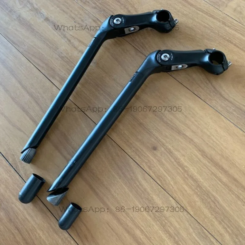 Adjustable Elongated Handle Vertical Front Extension 90mm with Handlebar Hole 25.4 Vertical Rod