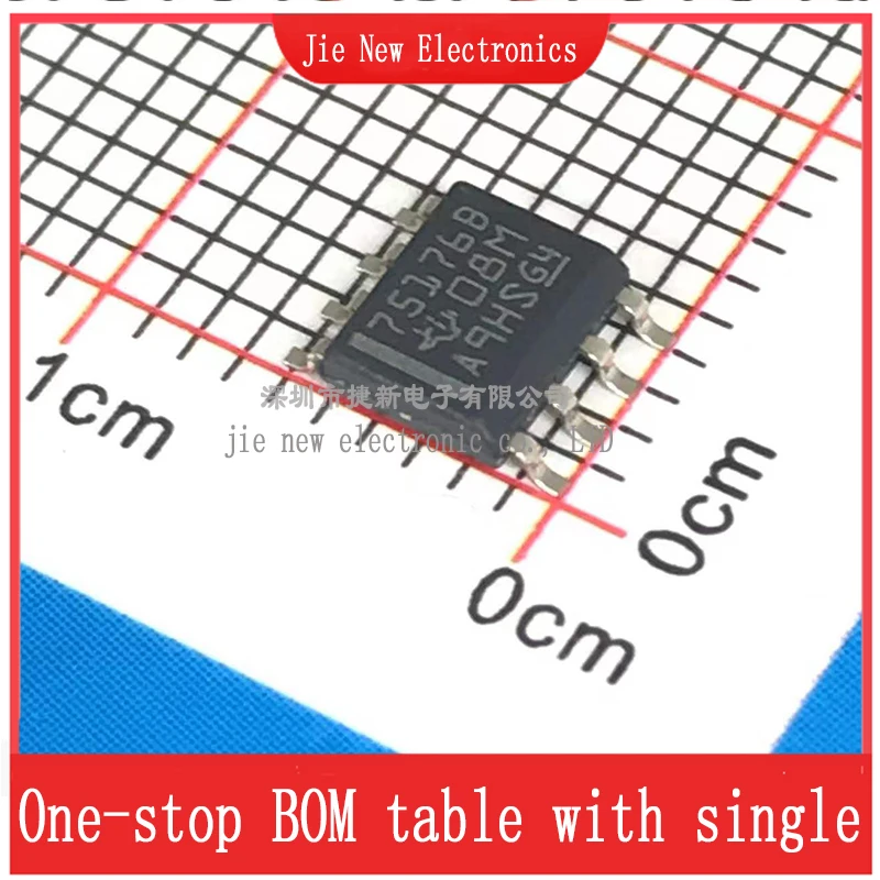 5PCS SN75176B SOP-8 Integrated circuit new original spot supply