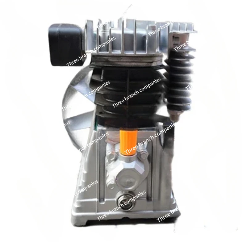 Single Head Double Cylinder Aluminum Pump Head Assembly Air Compressor Head Piston Cast Aluminum Piston Compressor 2.2kw