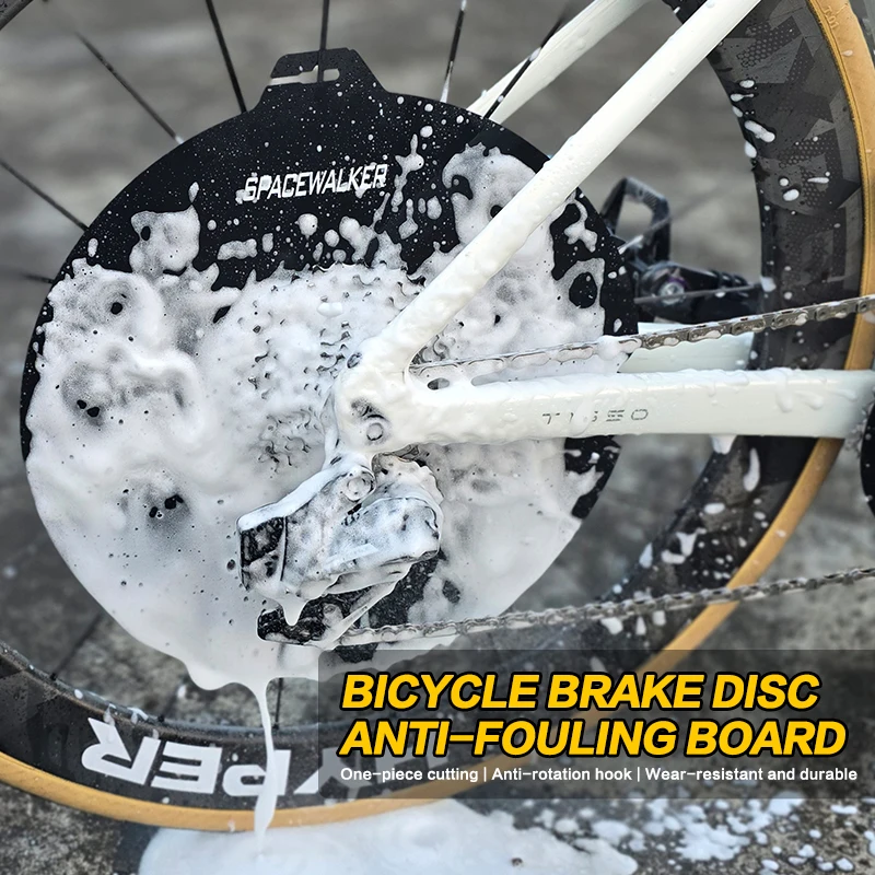 Fahrrad Motorrad Waschen Disc Bremse Reinigung Schutz Abdeckung Anti Schmutz Schutz Rad Abdeckung Für Road MTB Mountainbike