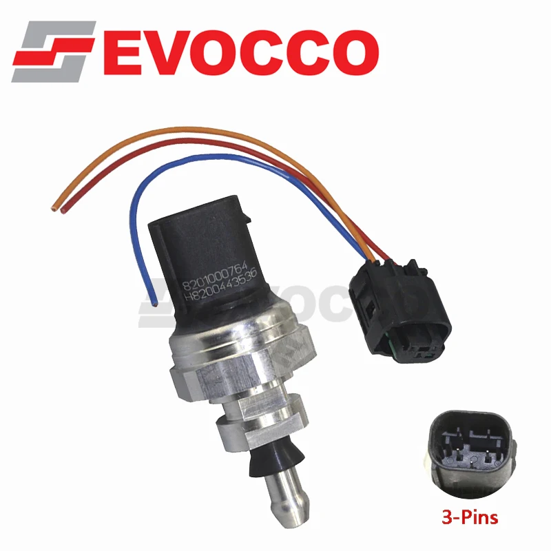 8201000764 H8200443536 Turbo Exhaust GAS Pressure Sensor Connector For Renault Vauxhall Opel Vivaro Nissan Juke Qashqai X-TRAIL