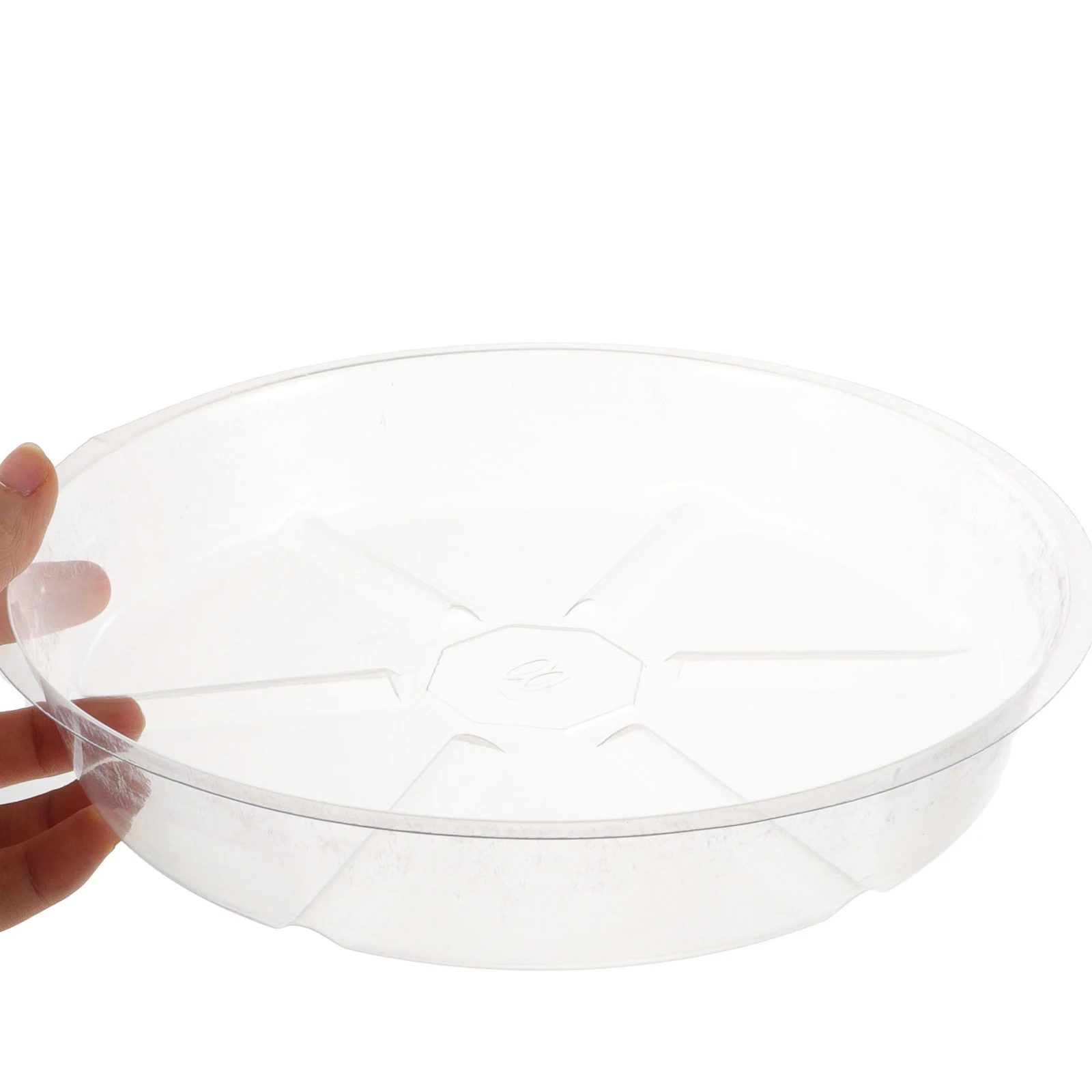 

15Pcs Plastic Flower Pot Saucer Round Water Drainage Tray for Healthy Roots Suitable for Apartments Patios Home Gardening