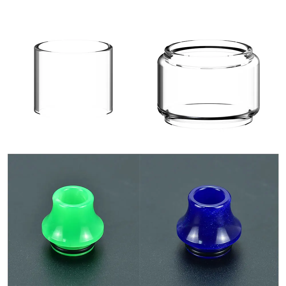 Replacement Pyre Glass Tube Dead rabbit v3 rta 3.5/5.5mlcapacity Glass For Dead rabbit v3 rta Tank Vape Accessory