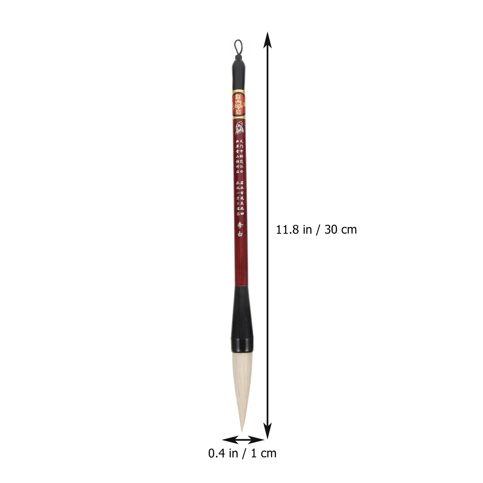 

1Set Chinese Calligraphy Brush Set Small Flexible Brush Head Ergonomic Design Convenient Watercolor Painting Tool