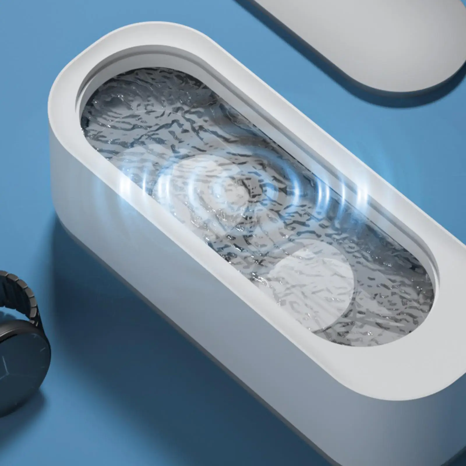 Contact Lens Washer Ultrasonic Mini Wireless Operation 4500Hz Daily Care for Shaver