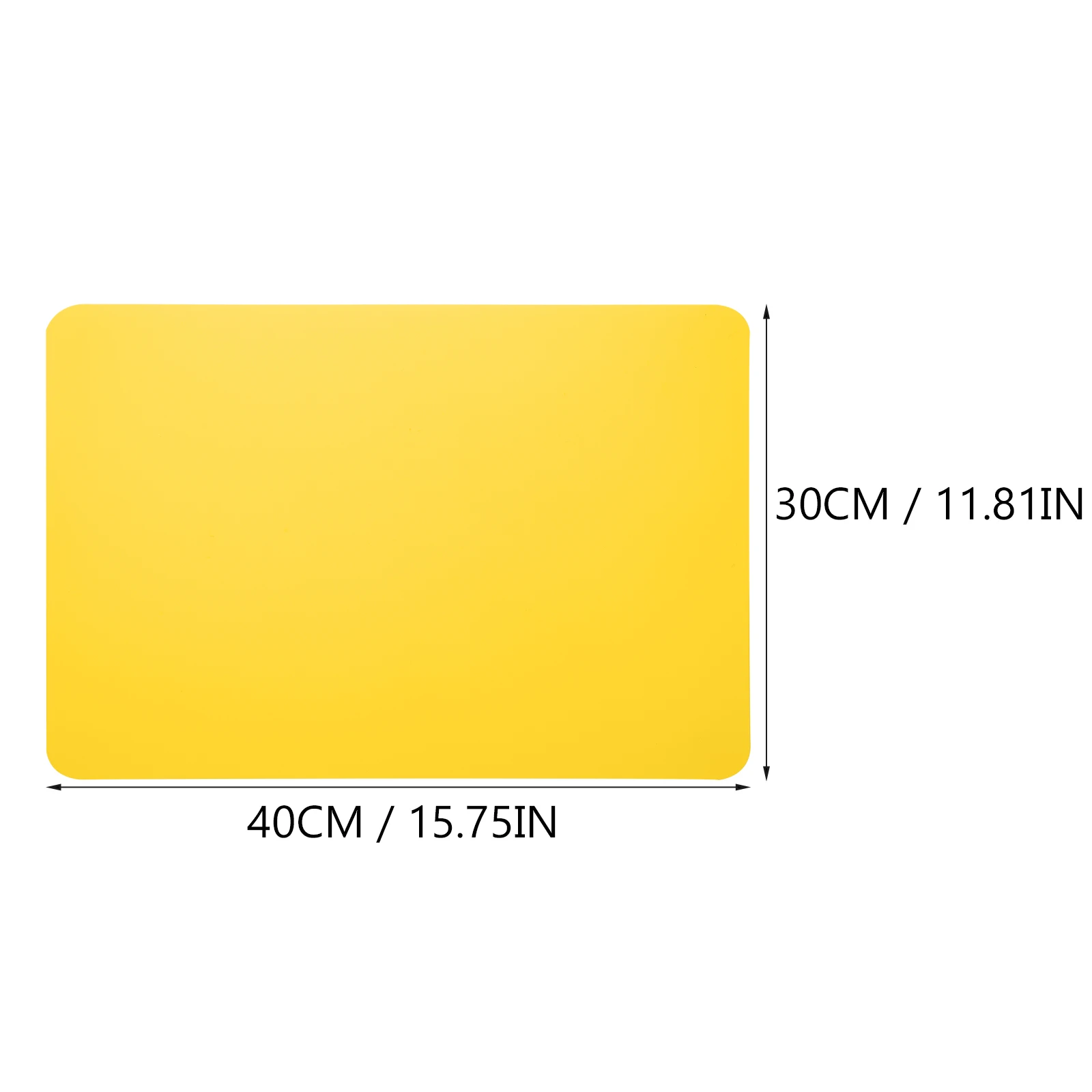 Napperon en Silicone, coussin d'isolation thermique, Gel de silice jaune, tapis de Table pour tout-petits, tapis de vaisselle, Protection de fête, isolation efficace et pratique
