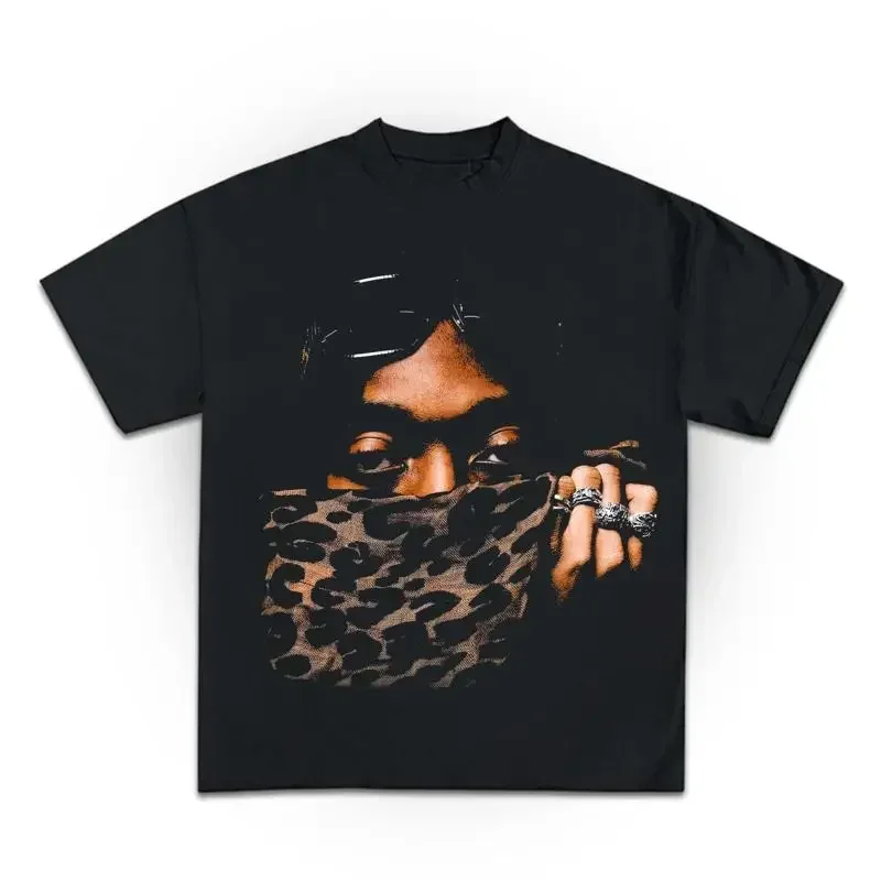 Lil Tecca Face T Shirt Plan A Shion Vintage Cheap Outfit Daywear Drip Wear