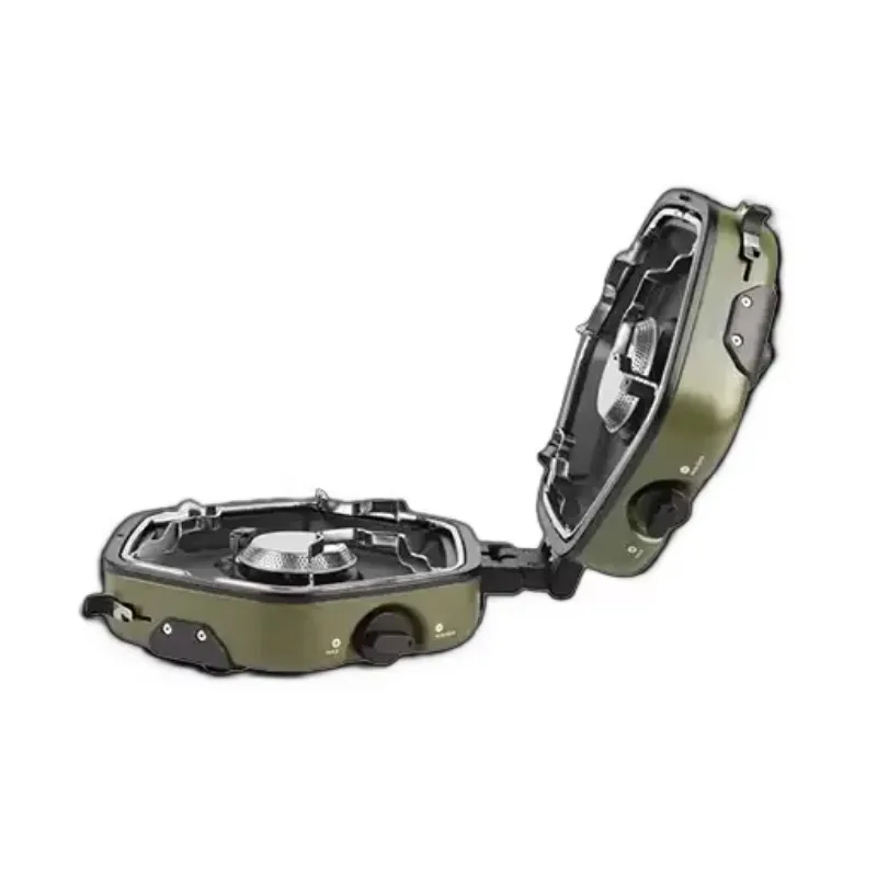 

Foldable stainless steel propane fuel