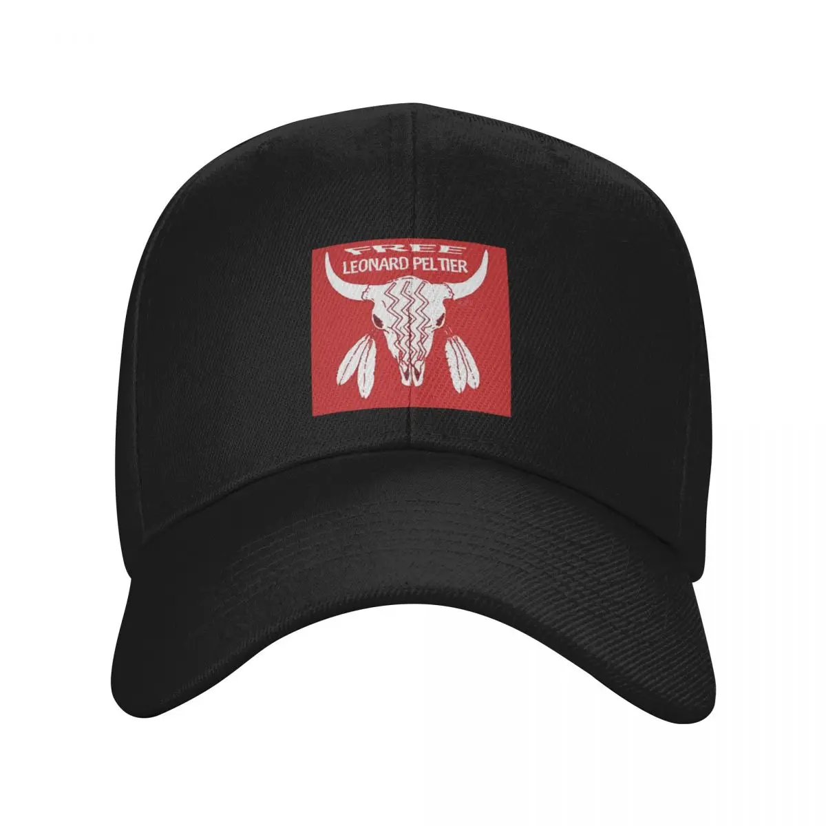 

Free Leonard Peltier Baseball Cap Hat Man For The Sun tea Hat Ball Cap New Hat Caps Women Men's