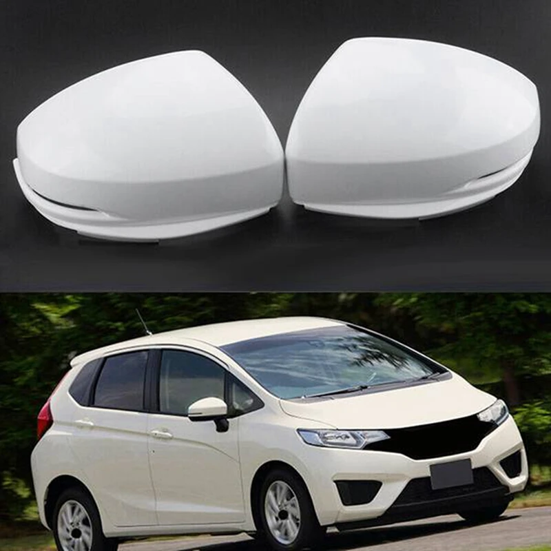 6X Car Exterior Rearview Door Mirror Cover For HONDA FIT JAZZ GK5 2014-2019 CITY GM6 Side Mirror Housing With Lamp