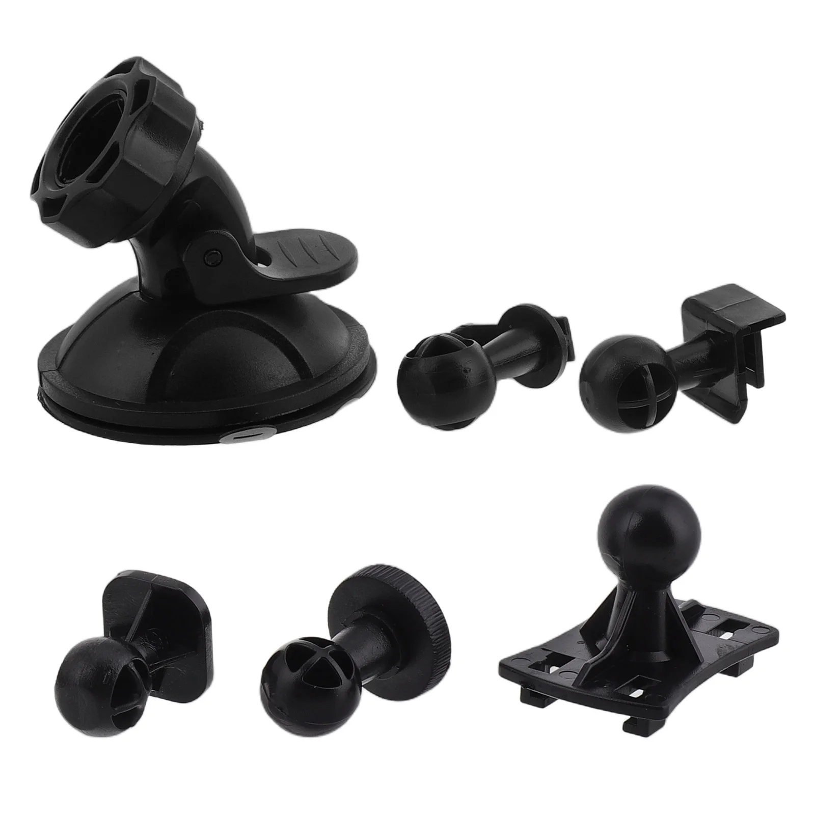 

6 Pcs Tachograph Bracket Car Camera Mount Driving Recorder Outdoor Suction Cup Pvc