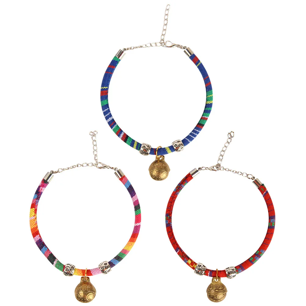 

Cat Collars Pet Collar with Bell Cat Necklace Collar for Cats Pet Supplies