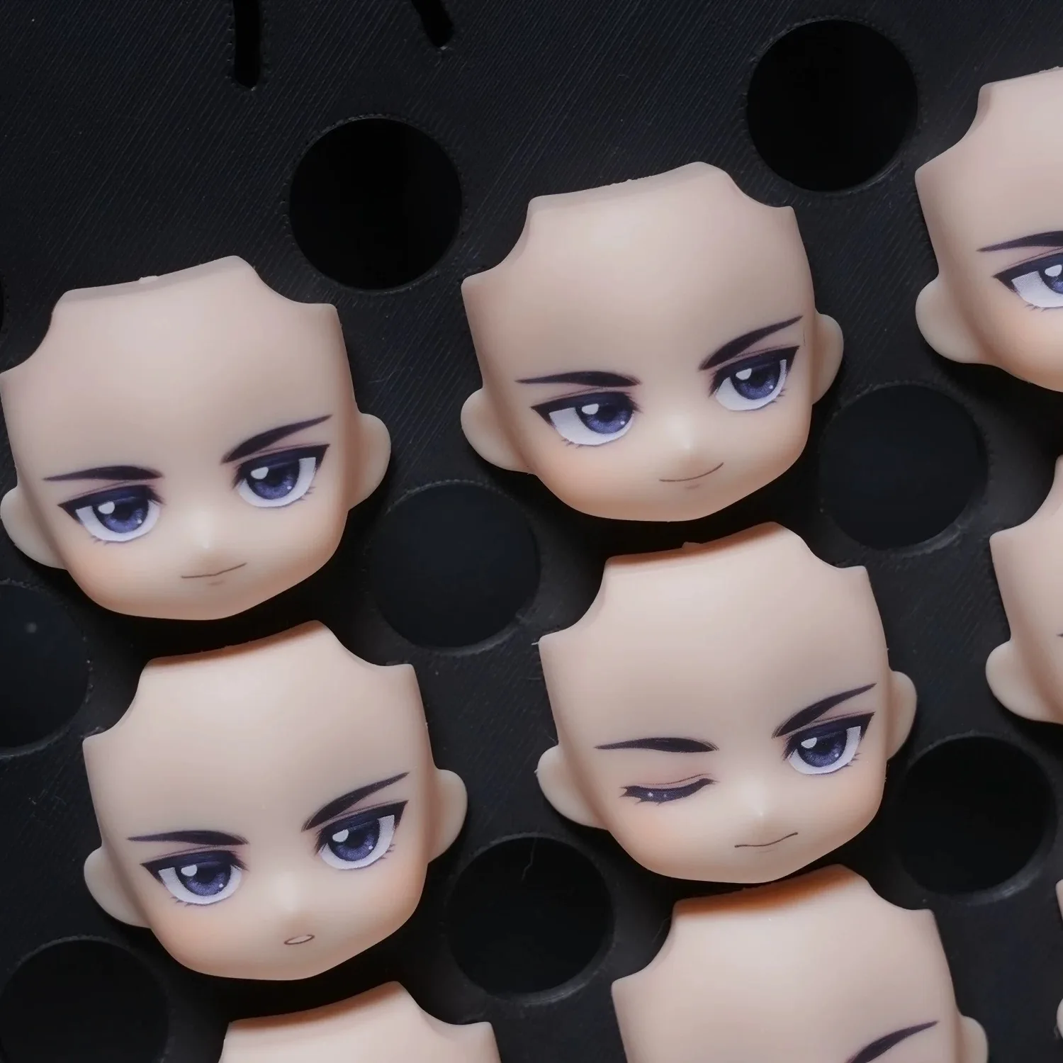 

るかわ かpresa roda Rukawa Kaede Ob11 Лицо 1/12 Bjd Кукла Лицевые панели Ручная работа Аниме Игра Косплей Игрушка Obitsu 11 Аксессуары для кукол