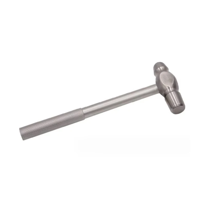 

LightWeight Non-magnetic Corrosion Resistant Rust-proof Titanium Ball Peen Hammer One-time Die-forged Titanium Hammer
