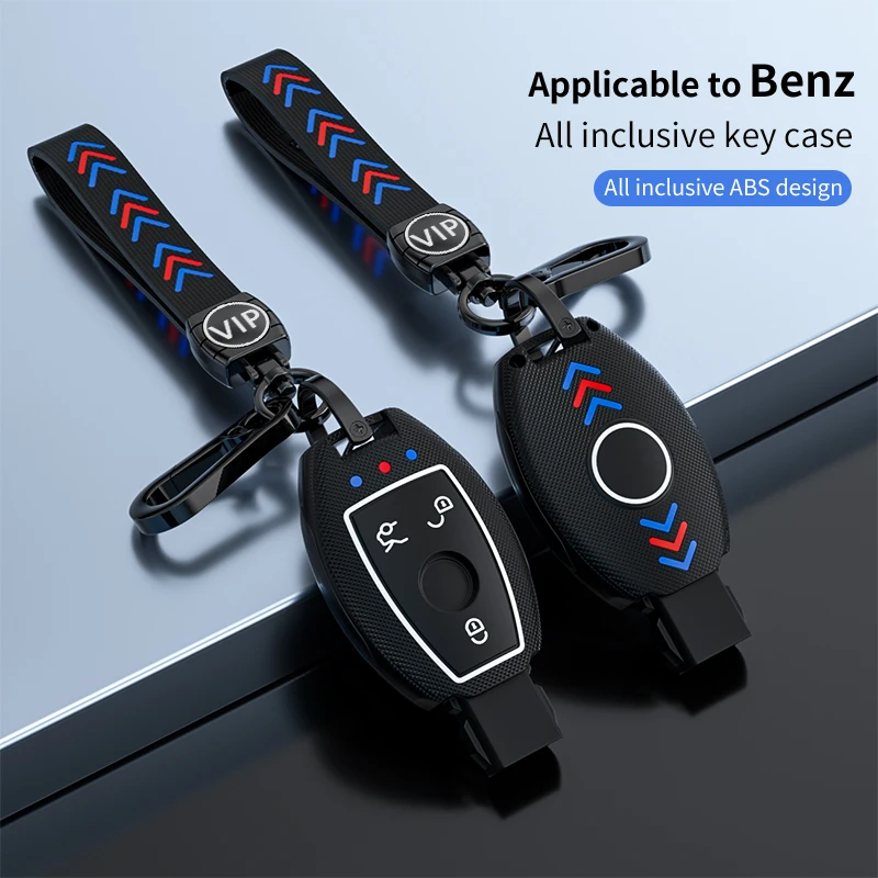 

1 шт., чехол для дистанционного ключа автомобиля, брелок для Mercedes Benz A B R G Class GLK GLA GLC GLR W204 W210 W176 W202 W463 S205 C205, корпус ключа
