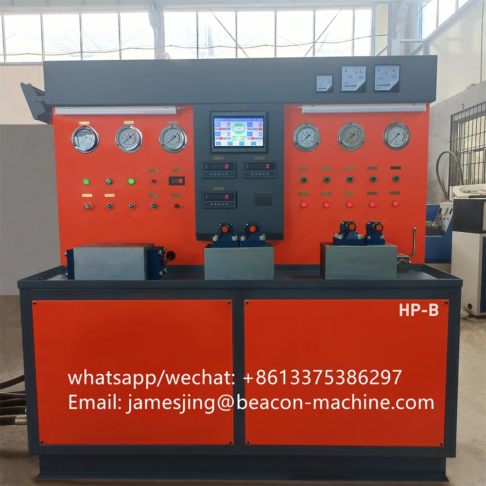 90kw 35mpa Hydraulic Test System Pump Motor Valve Cylinder Comprehensive Repair Tools Testing Bench