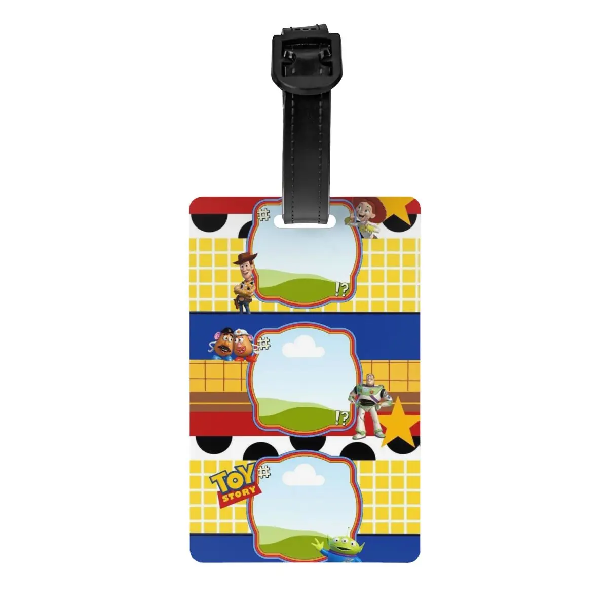 

Custom Toy Story Cartoon Luggage Tags Custom Baggage Tags Privacy Cover Name ID Card