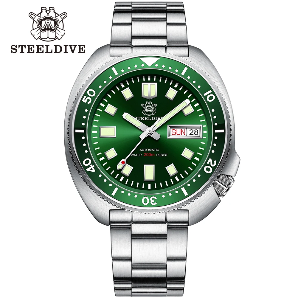STEELDIVE 2024 New Arrival Captain Willard Watch NH36 Diver