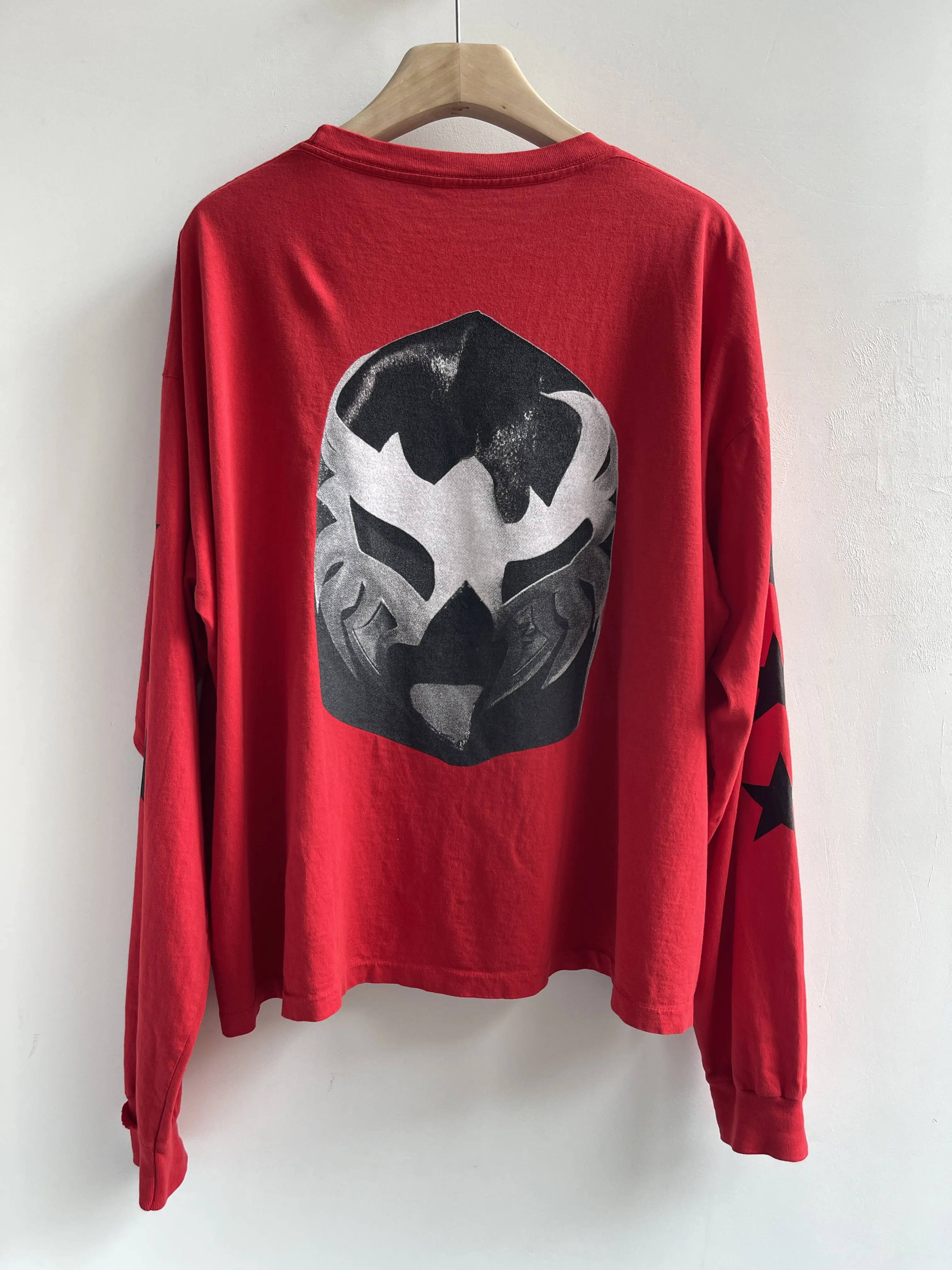 2026 Kanye West YZY Los Angeles Bully Merch Mask Star Women Men T shirts tees Oversized Men Cotton T shirt