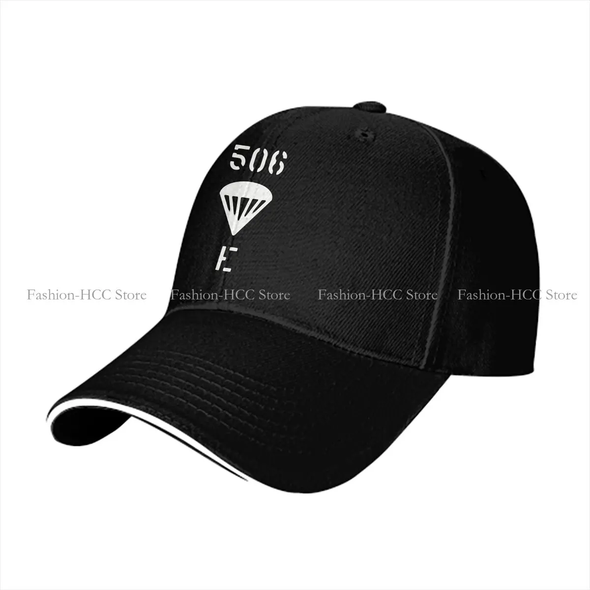 WW2 506 pir Easy Company Band of Brothers Classic Solid Color Baseball Caps Peaked Cap Camp Camping Sun Shade Hats Men Women