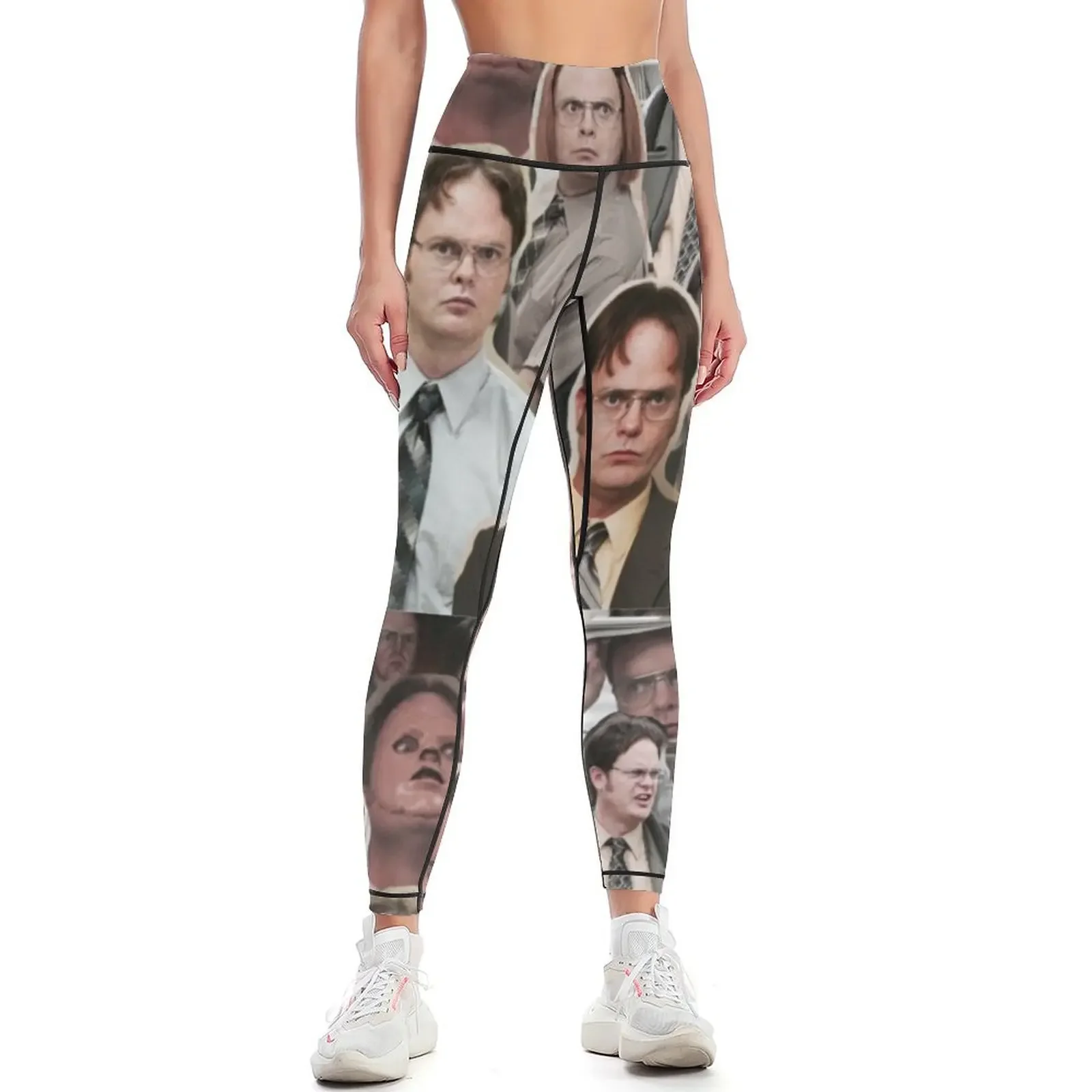 

Dwight Schrute - The Office Leggings sporty woman push up Clothing fitness Women sportwear Sports pants for Womens Leggings
