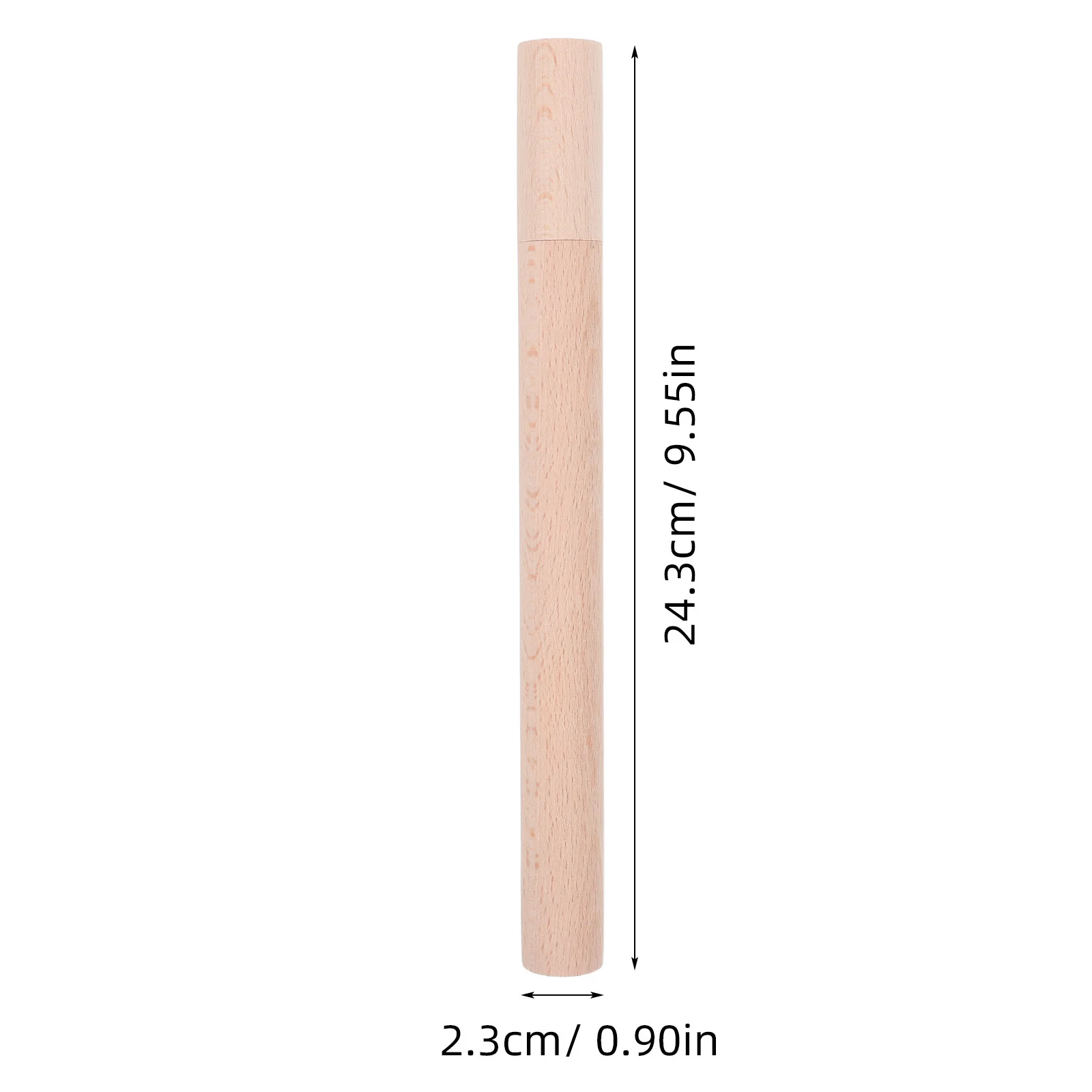 작품, 문서, 청사진 보관용 원통형 나무 보관 튜브, 우편 발송 및 가정용 밀봉 보호