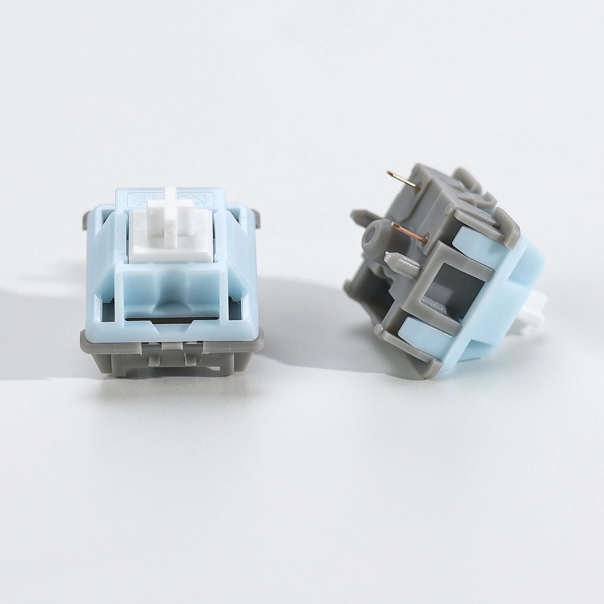 KBDiy Linear Silent Switch Jarvis JJ 5-PIN 47gf vorgeschmierte POM Creamy Switches für individuelle DIY 60% Gaming mechanische Tastatur Aula – Detail 11