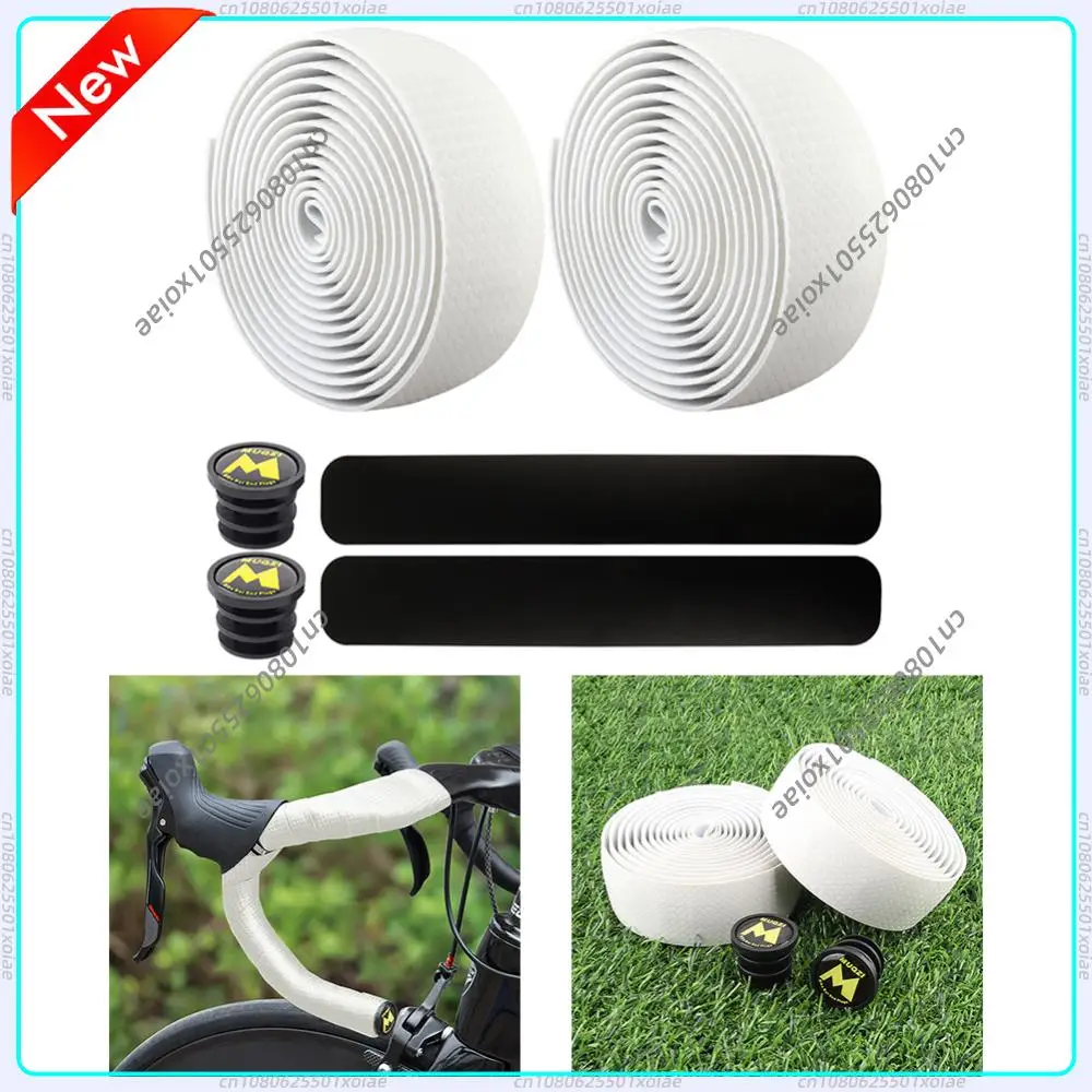 

MUQZI Bike Handlebar Tape Anti-Slip Damping Road Bike Handle Belt Wraps Sweat Absorption Quick-drying Cycling Accessories