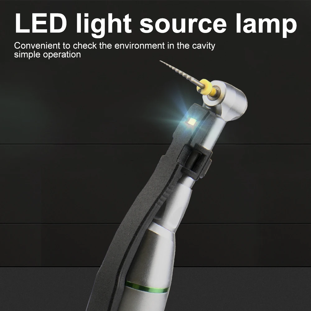 Smart Cordless Dental Endo Motor, sem fio LED Endo Motor, Rotary Endo Motor com 16:1 Contra Ângulo, 9 Programa