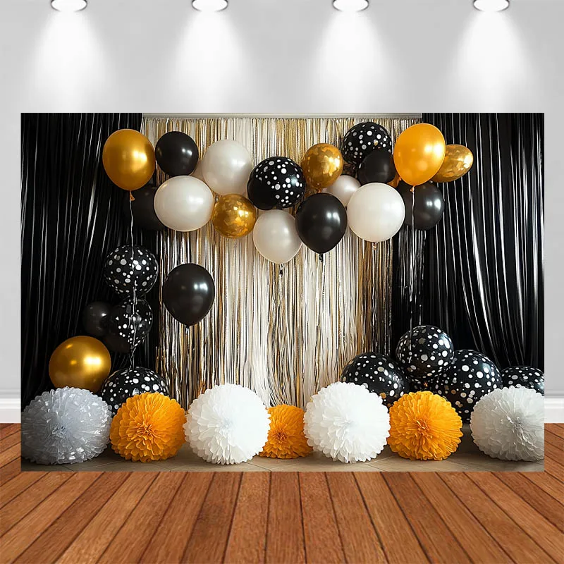 

LS photography Background Balloon Tassel Decor Proposal Birthday Cake smash Adult Portrait Photo backdrop Studio