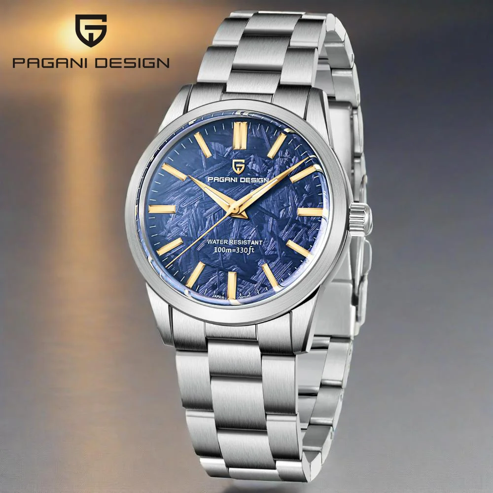 

2025 New PAGANI DESIGN Quartz Wristwatches luxury fashion Sapphire steel 100M Waterproof Diver Watch for Men reloj hombre PD1734
