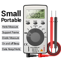 ANENG AN101 Mini Digital Multimeter Multimetro Tester DC/AC Voltage Current Lcr Meter Pocket Professional Testers with Test Lead