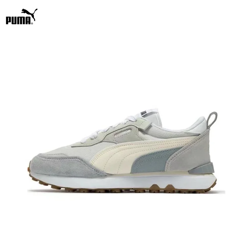 PUMA Rider Future Vintage sports shock-absorbing anti slip wear-resistant low cut casual shoes for men and women