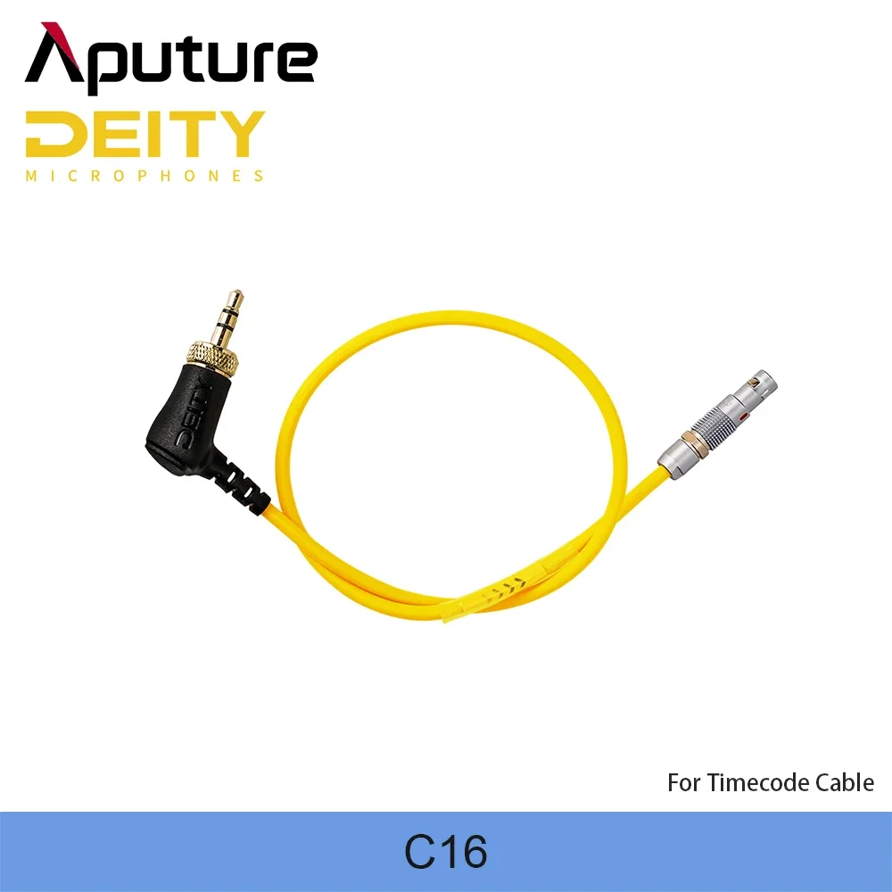 

Aputure Deity C16 3.5 Locking TRS to Lemo 4 Timecode Cable