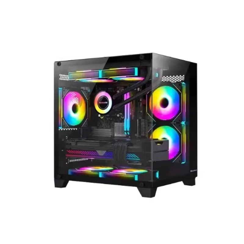 Computadora de Escritorio R5 2600X, PC R5 2600x, 16 GB de RAM, SSD de 256 TB, RX580, Win10, Win11, PC para Juegos Preensamblado, Placa Base A320m