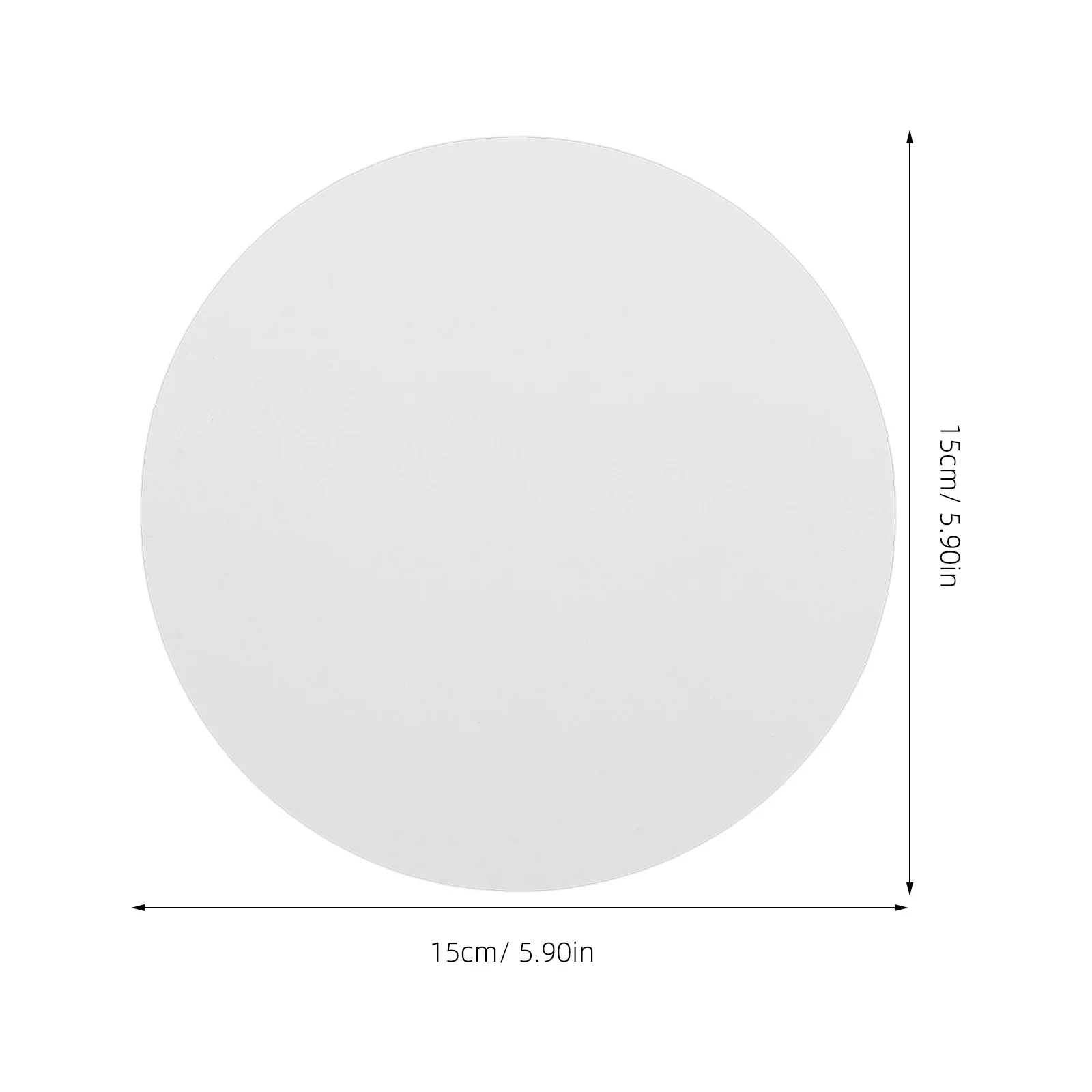 100 peças de papelão colorido redondo para arte infantil, faça você mesmo, folhas de desenho em aquarela e óleo, folhas coloridas para