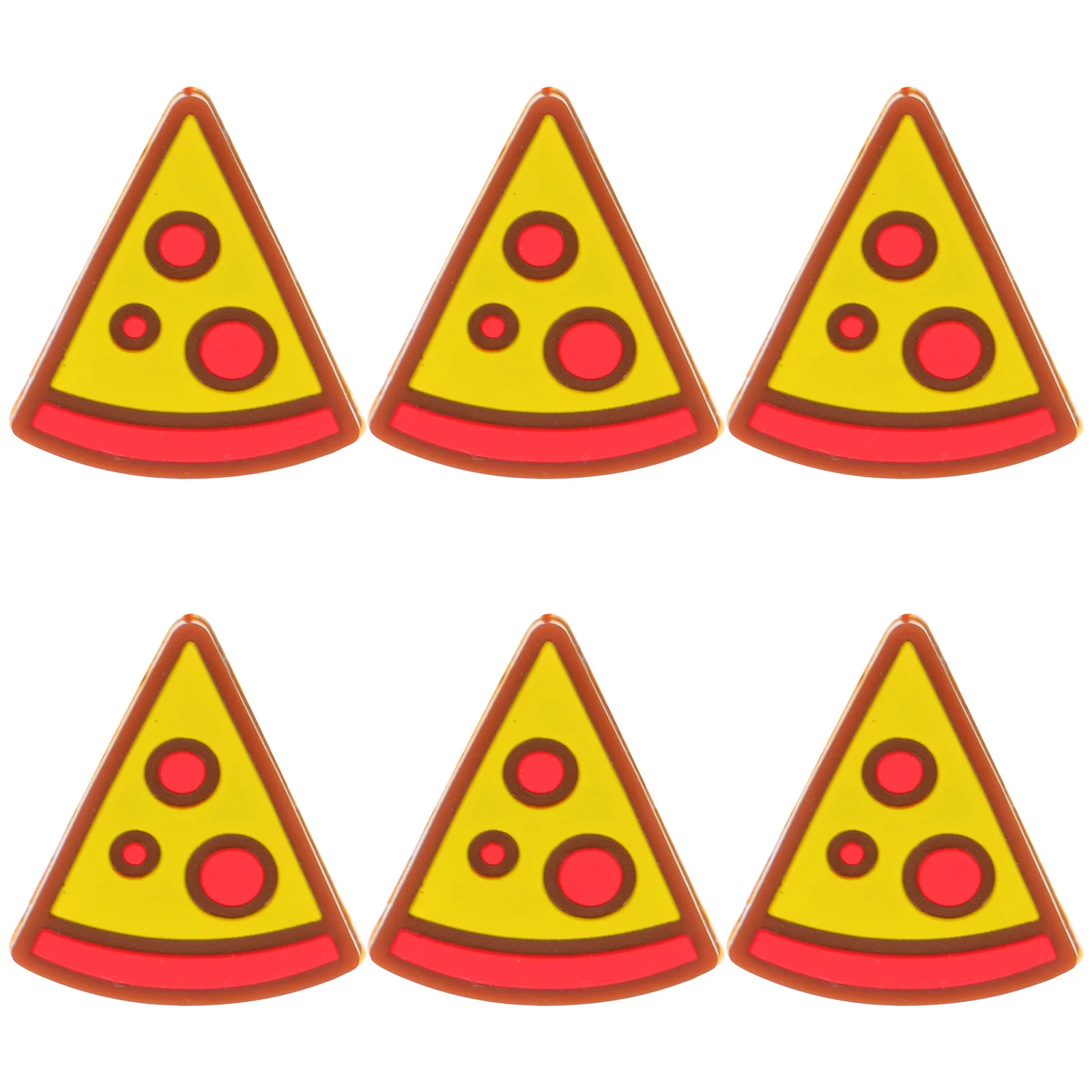 

6Pcs Food Pattern Tennis Dampeners Silicone Shock Absorbers Racket Accessories Reduce Vibration Improve Control