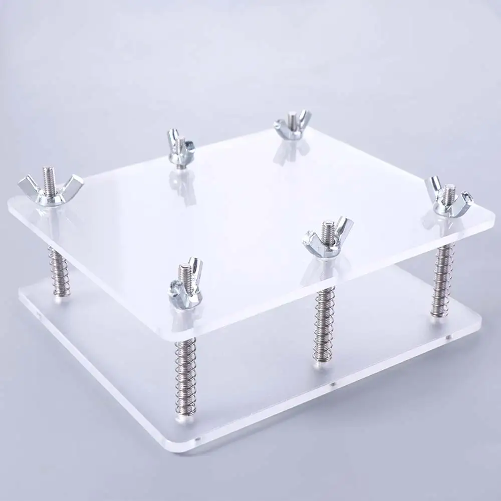 Flatten Tool Card Press Tool No Damage Stainless Steel Card Correcting Device Transparent Repairing Device