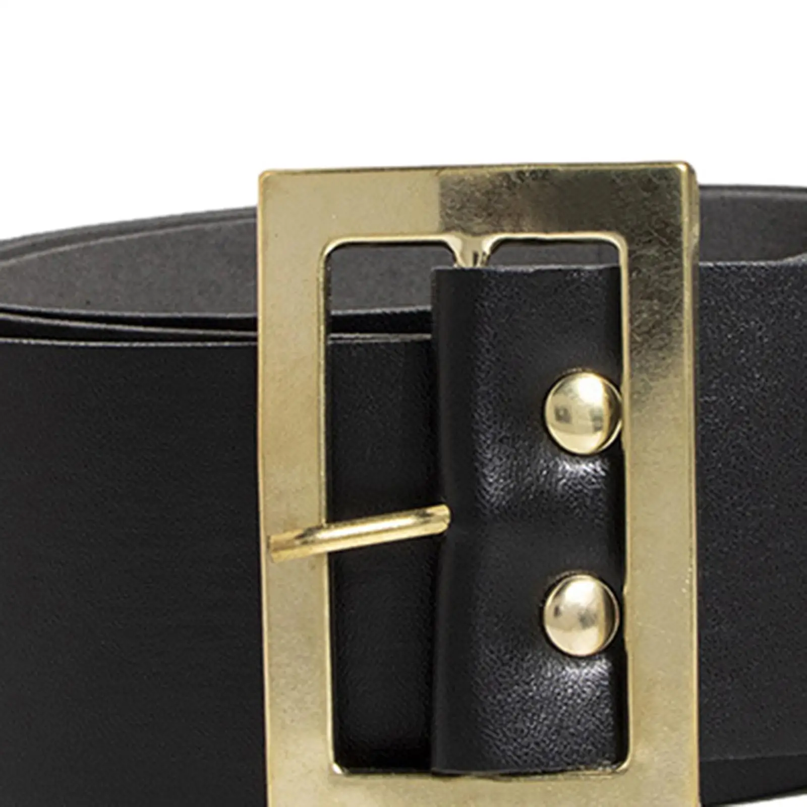 Christmas Santa Belt Black Waist Belt for Women Men 49 Inches Long Pirate Belt Costume Belt for Christmas Costume Accessories